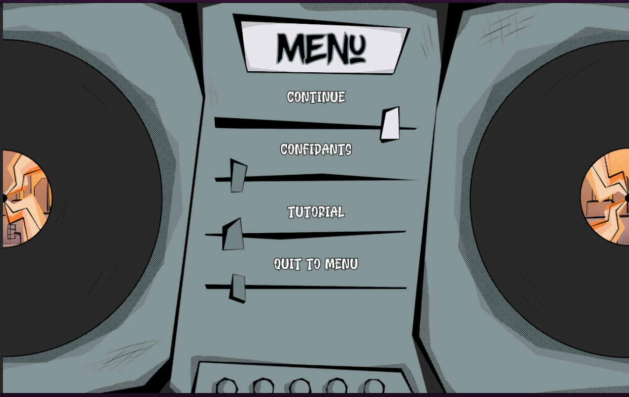 Escape Menu UI